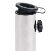 Umbrella Base Light Gray 17.7"x9.8"x3.3" Granite - Grey