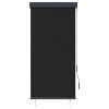 Outdoor Roller Blind 31.5"x98.4" Anthracite - Grey