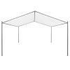 Garden Gazebo 157.5"x157.5"x102.4" White 0.6 oz/ft² - White