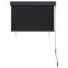 Outdoor Roller Blind 39.4"x98.4" Anthracite - Grey
