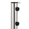 Parasol Base Granite 66.1 lb Square Black - Black