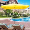 10X6 Ft Umbrella Cloth Tippet with Tippet Aspen Gold - As Picture