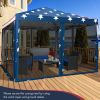 10 x 10 Feet Pop-up Canopy Tent Gazebo Canopy for Outdoor  - As the picture shows