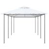 Gazebo 236.2"x117.3"x106.3" White 0.6 oz/ft² - White