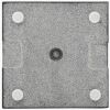 Parasol Base Granite 44.1 lb Square Black - Black