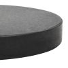 Parasol Base Granite 44.1 lb Round Black - Black