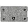 Parasol Base Granite 55.1 lb Rectangular Black - Black