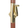 Outdoor Parasol with Wooden Pole 118.1" Bordeaux Red - Red