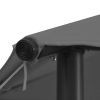 Gazebo 13.1'x13.1'x9.8' Anthracite 0.6 oz/ft² - Anthracite