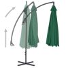 Cantilever Umbrella with Steel Pole 118.1" Green - Green