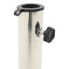 Parasol Base Granite 44.1 lb Round Black - Black