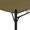 Sunshade Awning 9.8'x8.2' Taupe 0.6 oz/ft² - Taupe