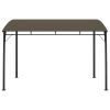 Garden Sunshade Awning 9.8'x9.8'x8.4' Taupe - Taupe