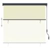 Outdoor Roller Blind 66.9"x98.4" Cream - Cream