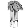 Hexagonal Pop-Up Foldable Marquee Gray 11.8'x10.2' - Grey