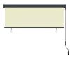 Outdoor Roller Blind 66.9"x98.4" Cream - Cream