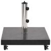 Parasol Base Granite 66.1 lb Square Black - Black