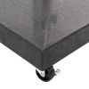 Parasol Base Granite 66.1 lb Square Black - Black